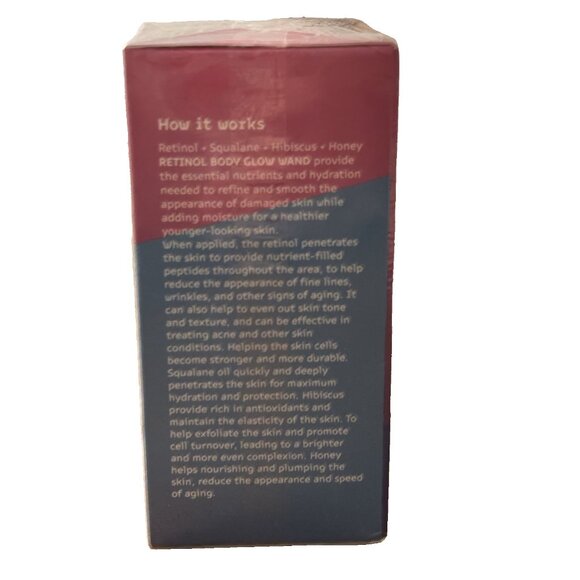 Retinol Body Glow Wand Advanced Tighten Lift Firm Treatment Skincare *Past Date* - Picture 5 of 5